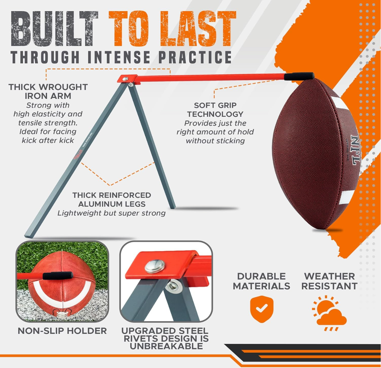 True Strike Pro Football Kicking Holder